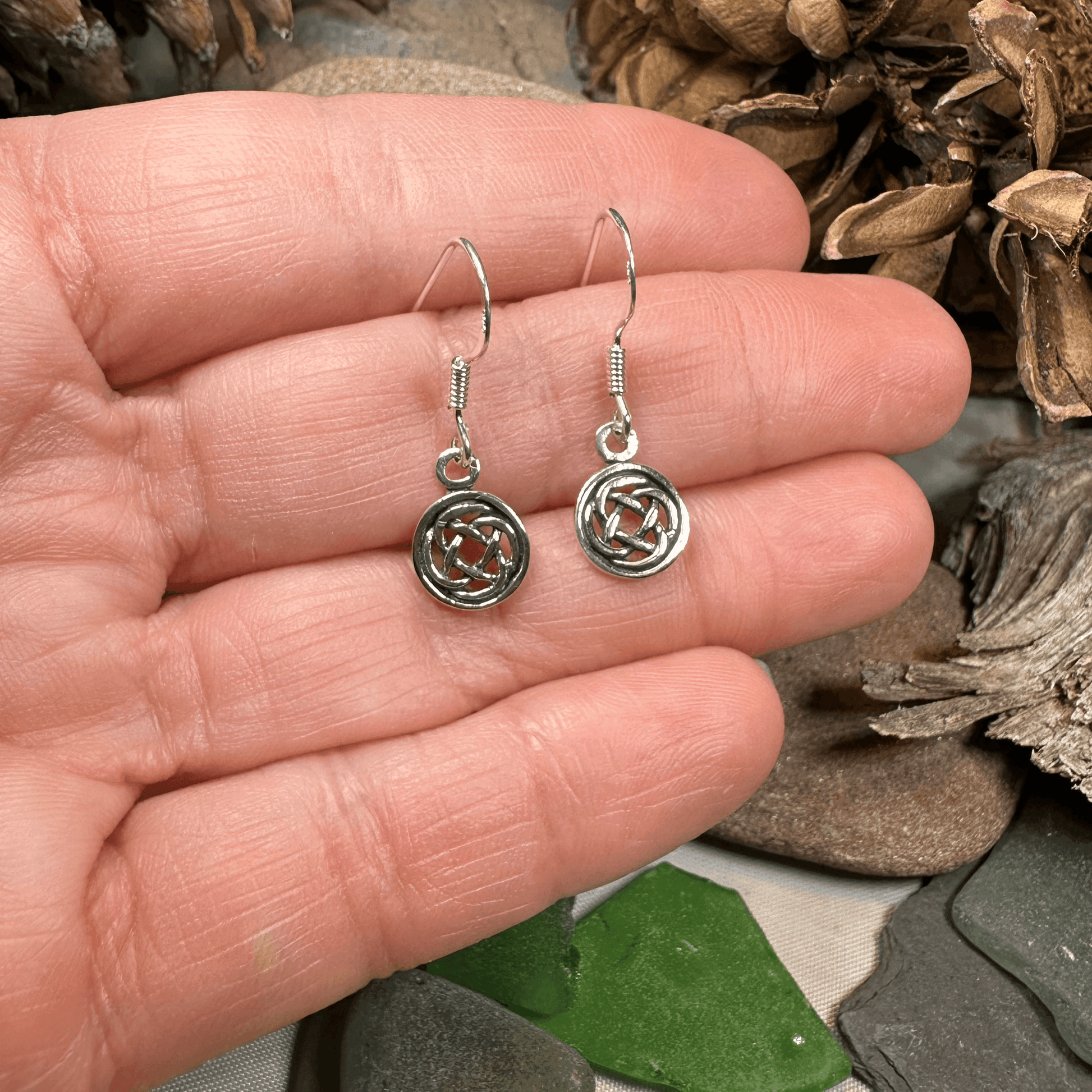 Dainty Dara Knot Earrings - 