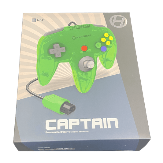 N64 Captain Controller from Hyperkin | N64 - Jungle Green