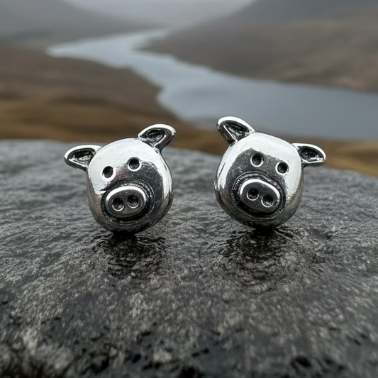 Little Piggy Stud Earrings