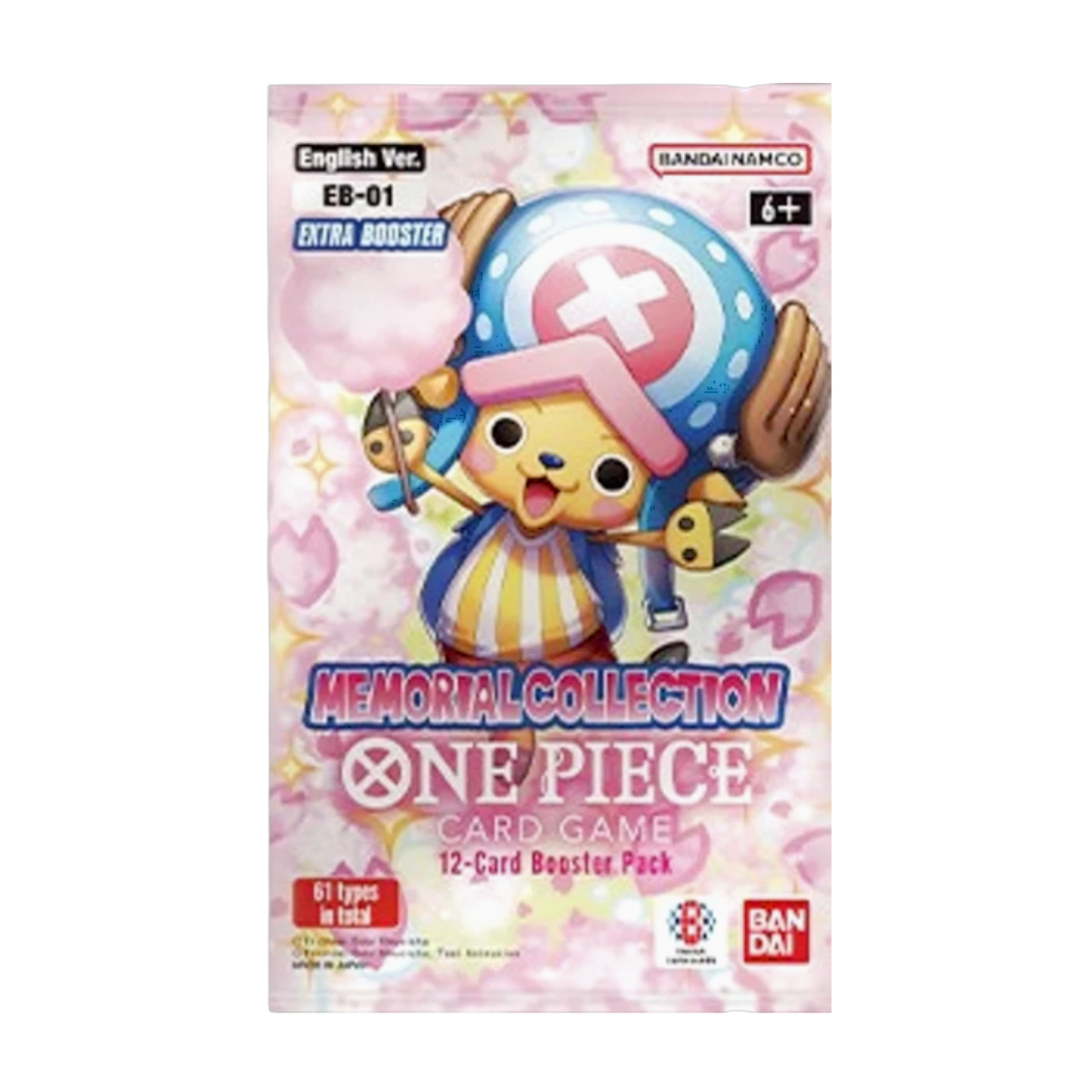 One Piece Extra Booster 1 Memorial Collection Booster Pack | New