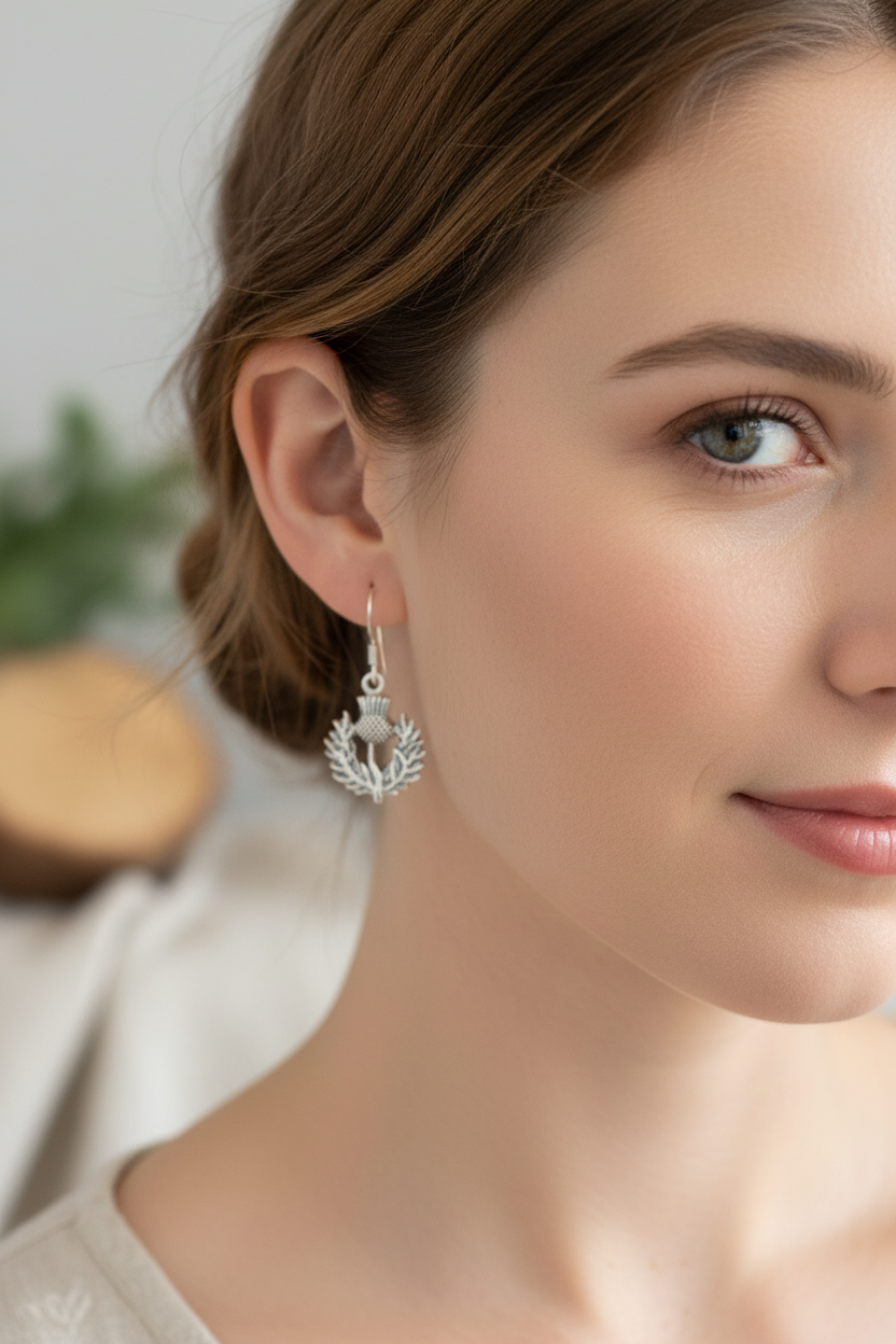 Alruna Thistle Earrings