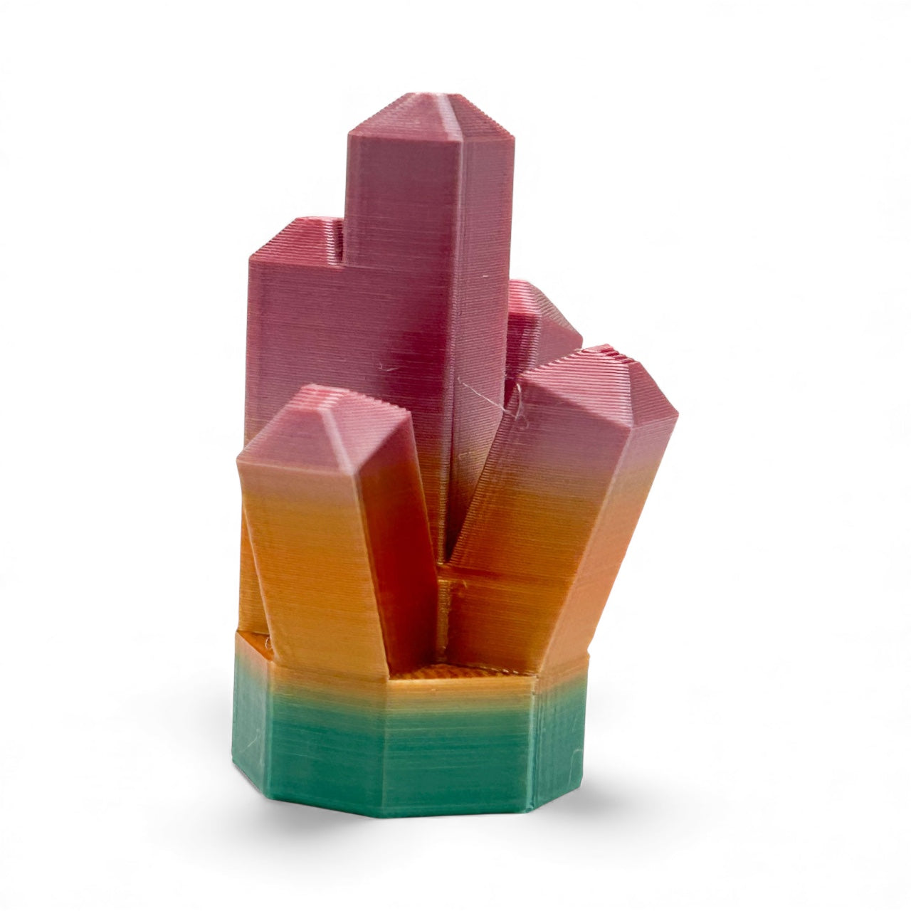 1.5" Cute-Size Rock Crystal [3D Printed]