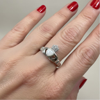Aurora Claddagh Ring