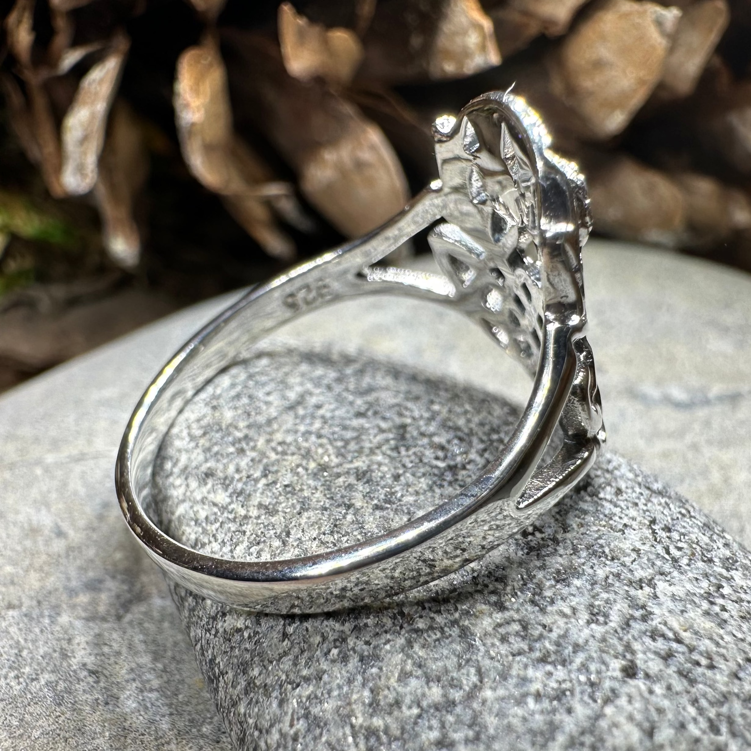 Ainslee Thistle Ring