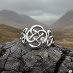 Asha Celtic Dara Knot Ring
