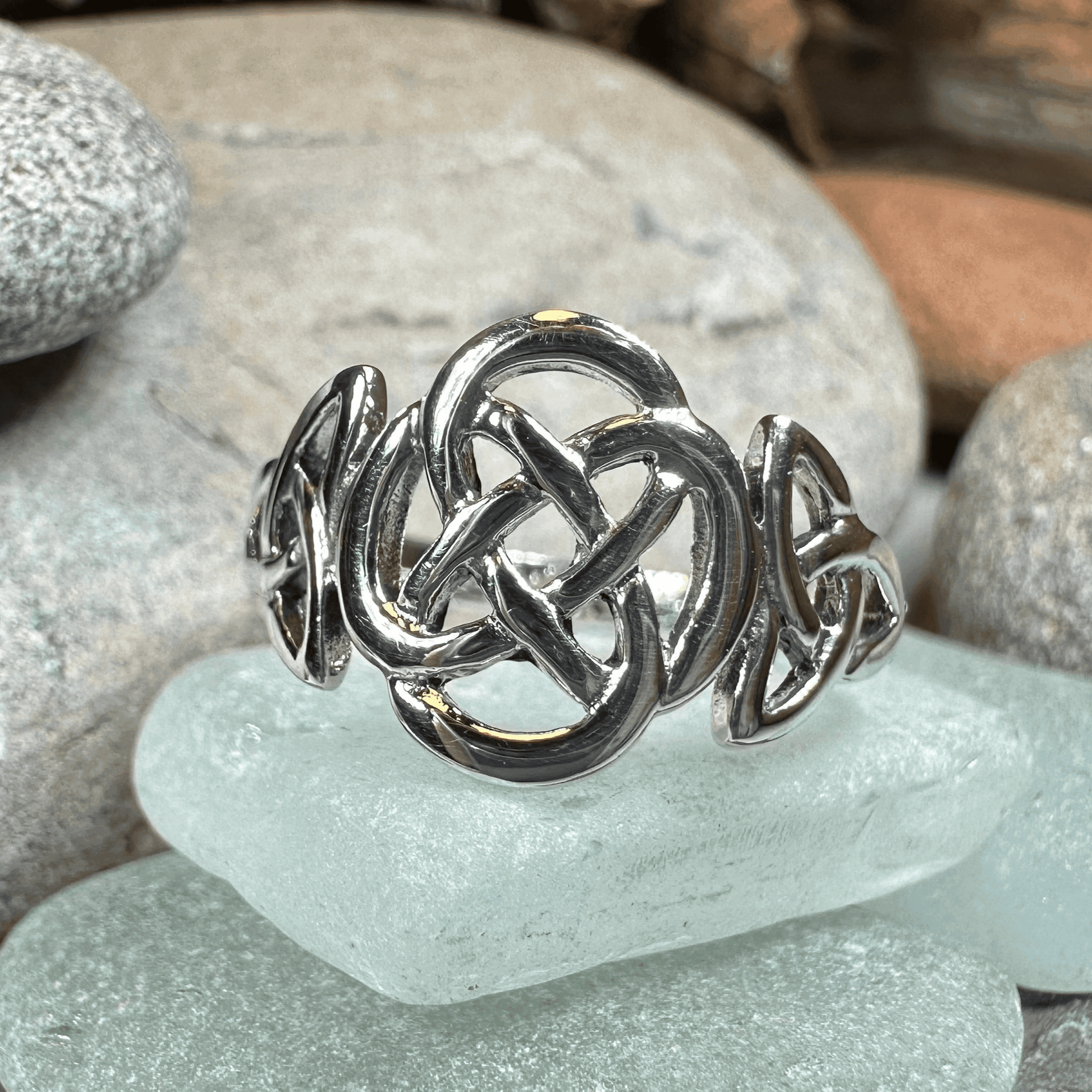 Asha Celtic Dara Knot Ring - 5