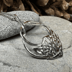 Lira Celtic Knot Necklace - 