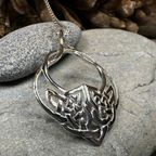 Lira Celtic Knot Necklace