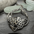 Lira Celtic Knot Necklace - 