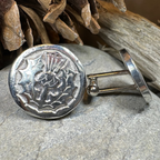 Brave Thistle Cuff Links