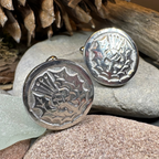 Brave Thistle Cuff Links