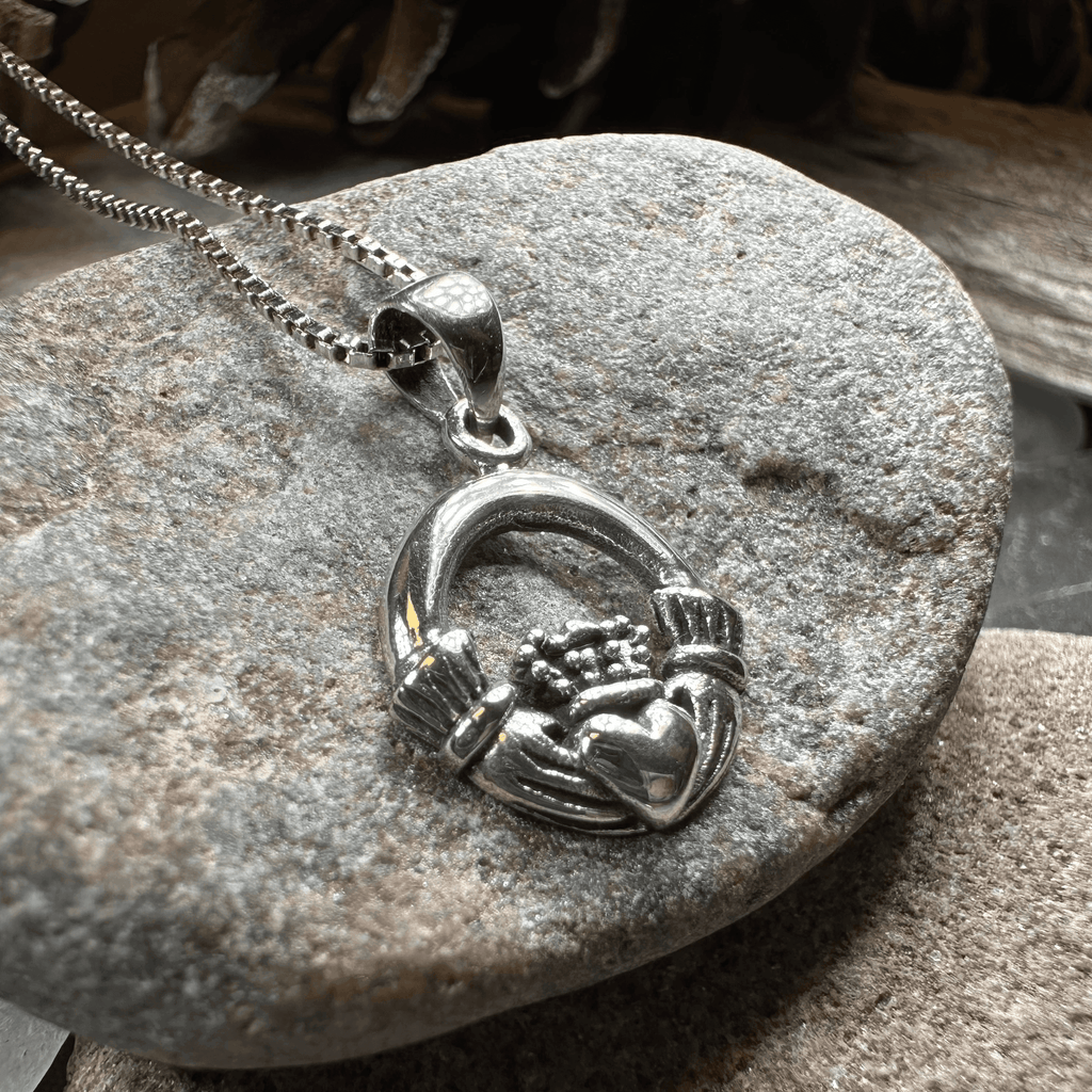 Petite Claddagh Necklace - 
