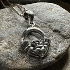 Petite Claddagh Necklace - 