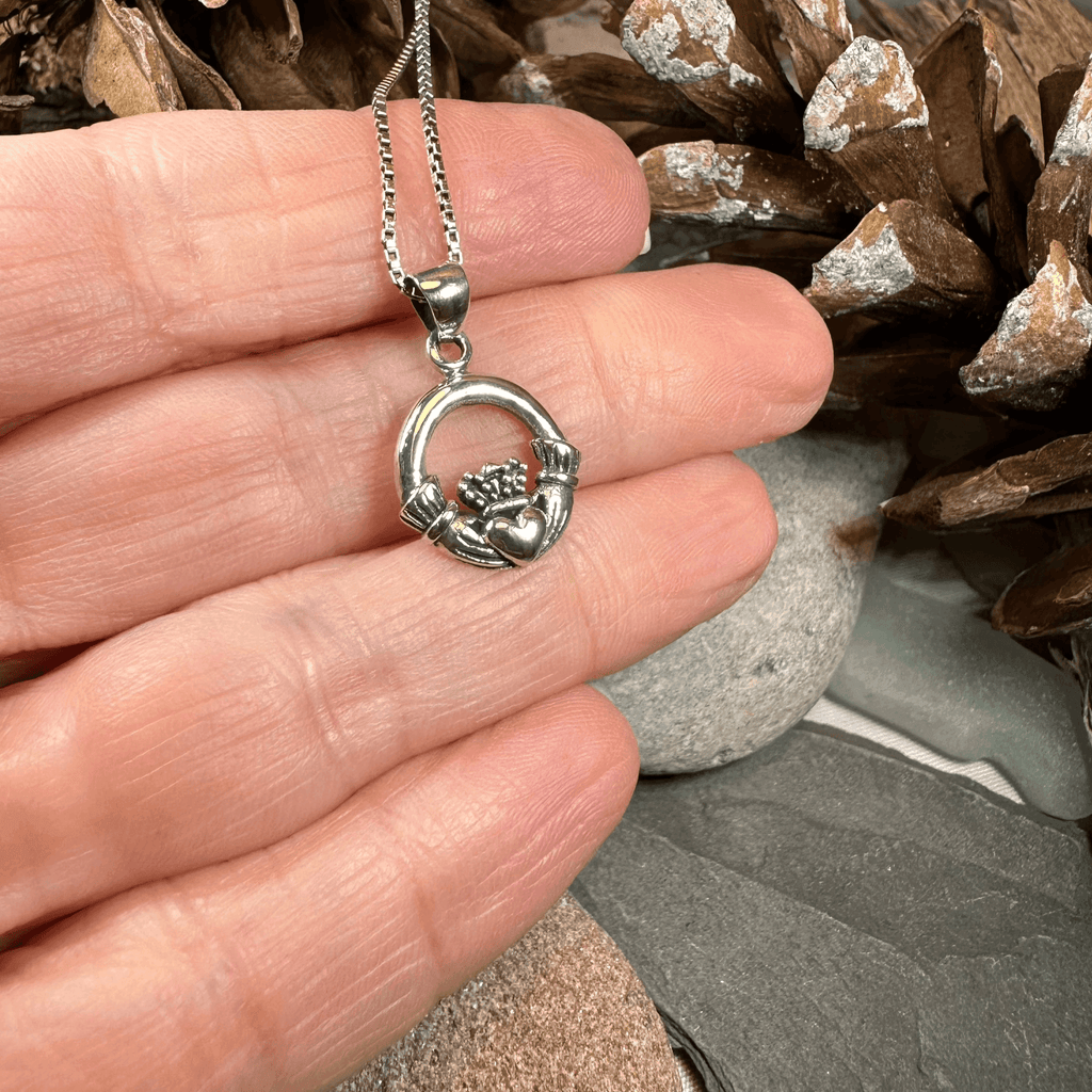 Petite Claddagh Necklace - 