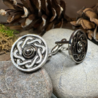 Celtic Shield Cuff Links