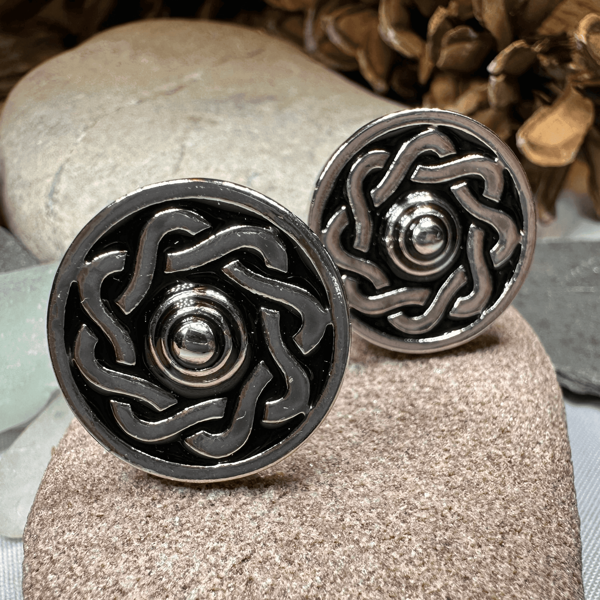 Celtic Shield Cuff Links - 