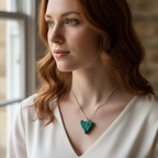 Heathergems Scottish Heart Necklace