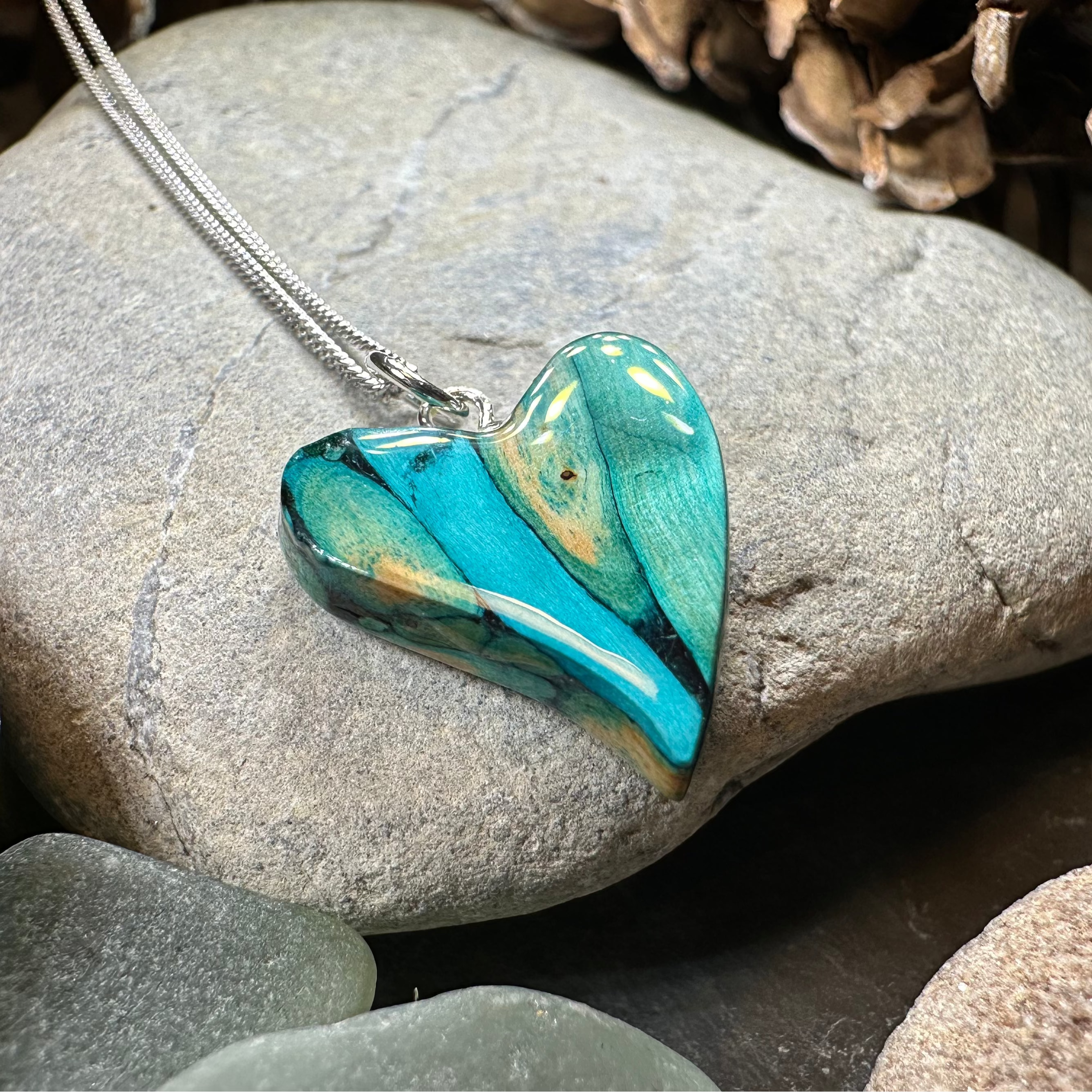 Heathergems Scottish Heart Necklace