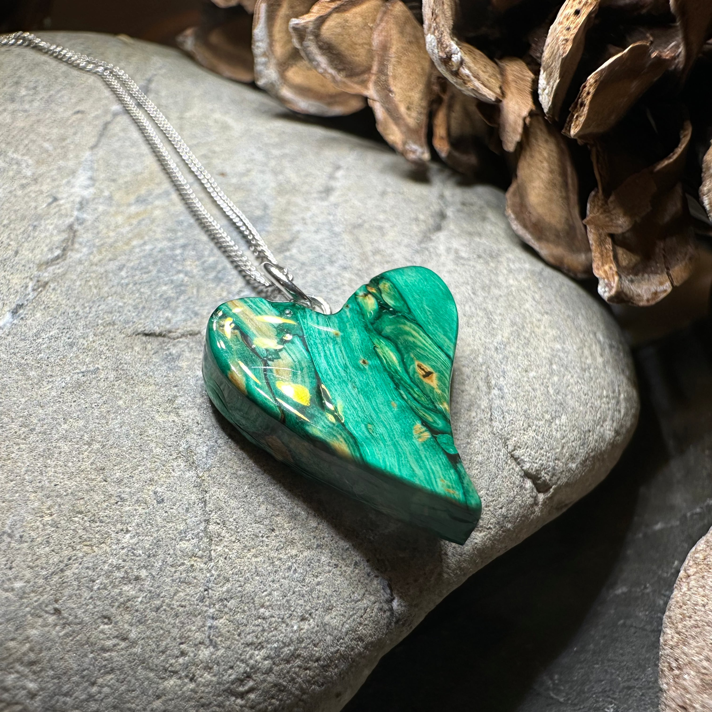 Heathergems Scottish Heart Necklace