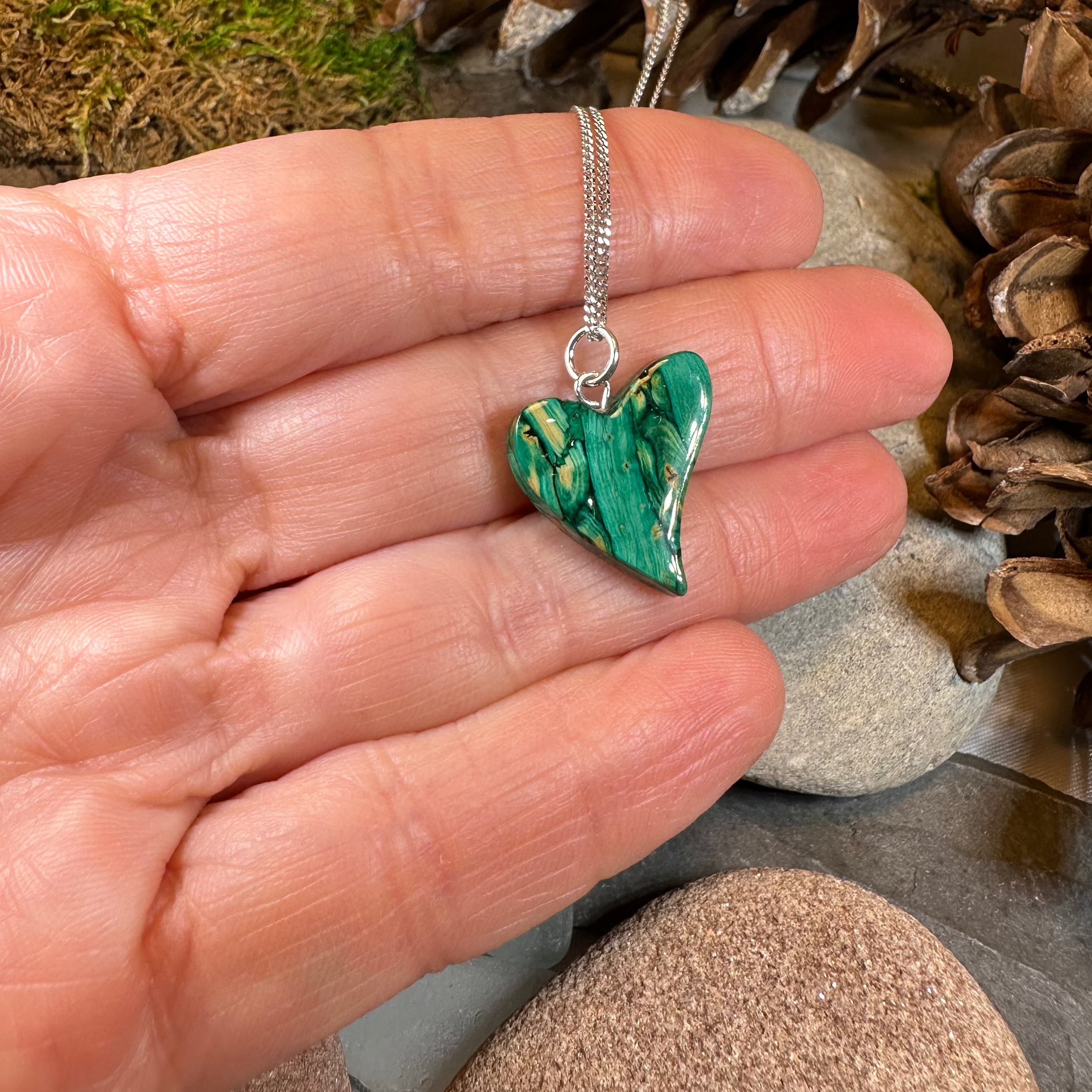 Heathergems Scottish Heart Necklace
