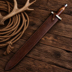 Sword Cowboy Fang High Carbon Steel Blade with Wood Handle