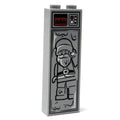 Santa Clause in Carbonite (1x2x5 Brick) made using LEGO part - B3 Customs - 