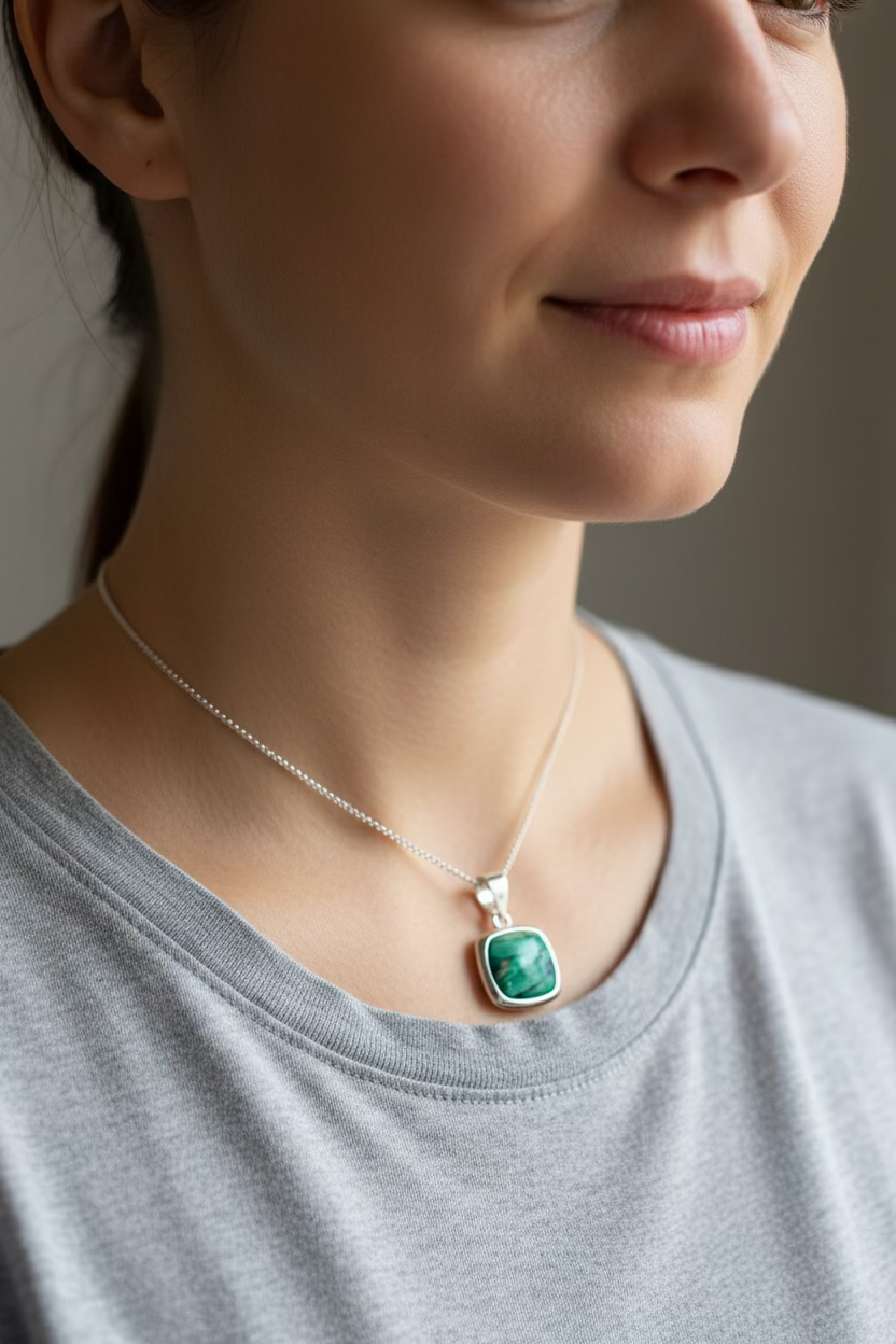 Mira Heathergems Celtic Necklace