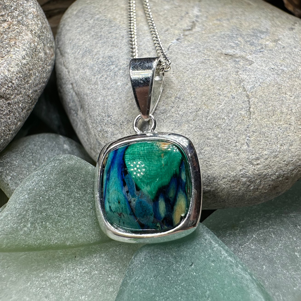 Mira Heathergems Celtic Necklace