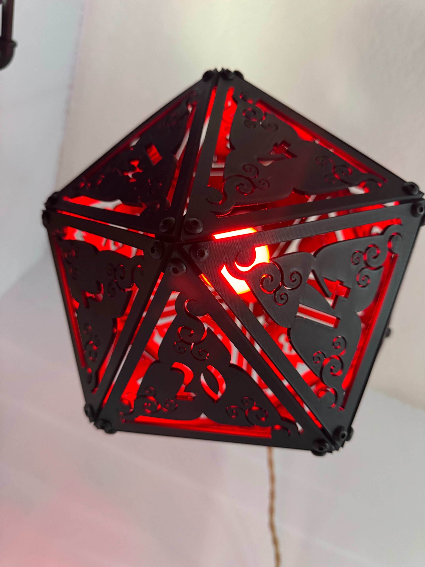 D20 Hanging Lamp - White / RGBW / Without