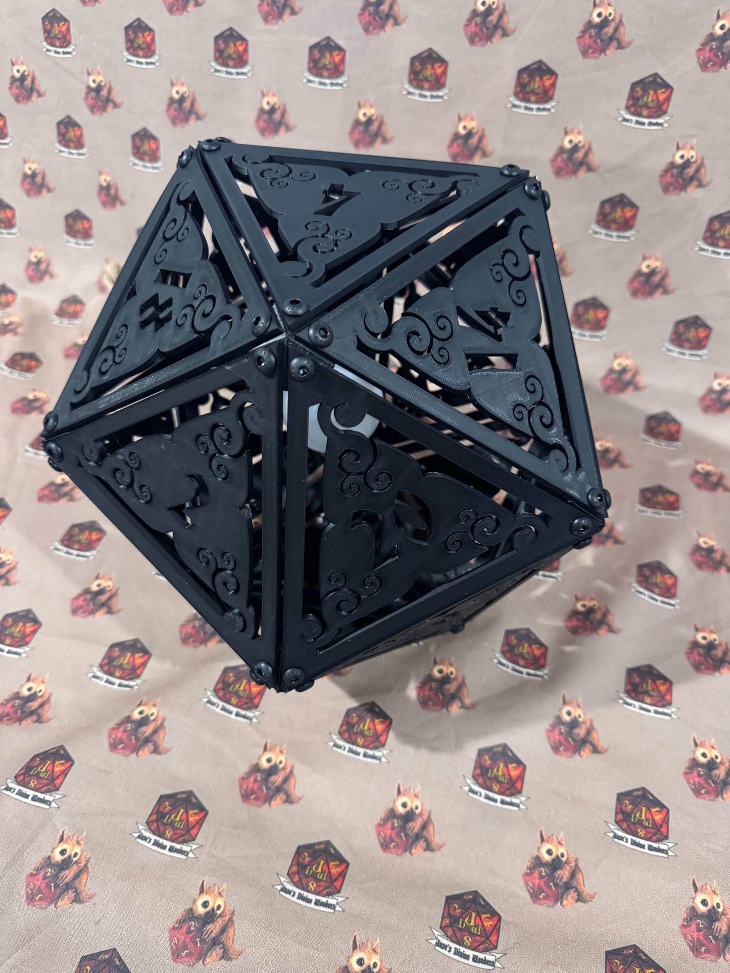 D20 Hanging Lamp - White / RGBW / Without