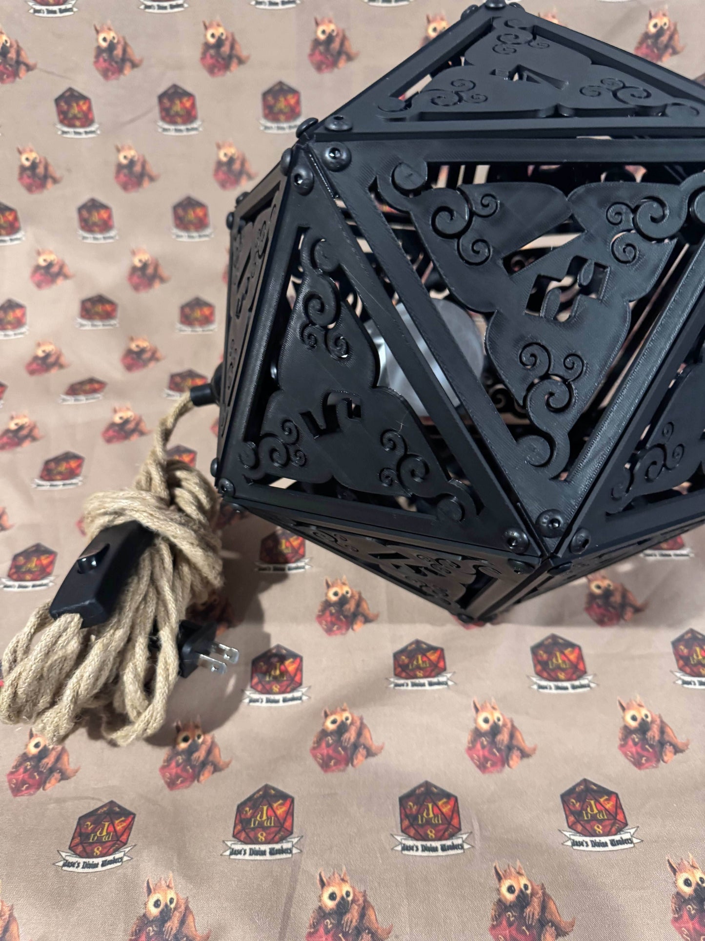 D20 Hanging Lamp - White / RGBW / Without