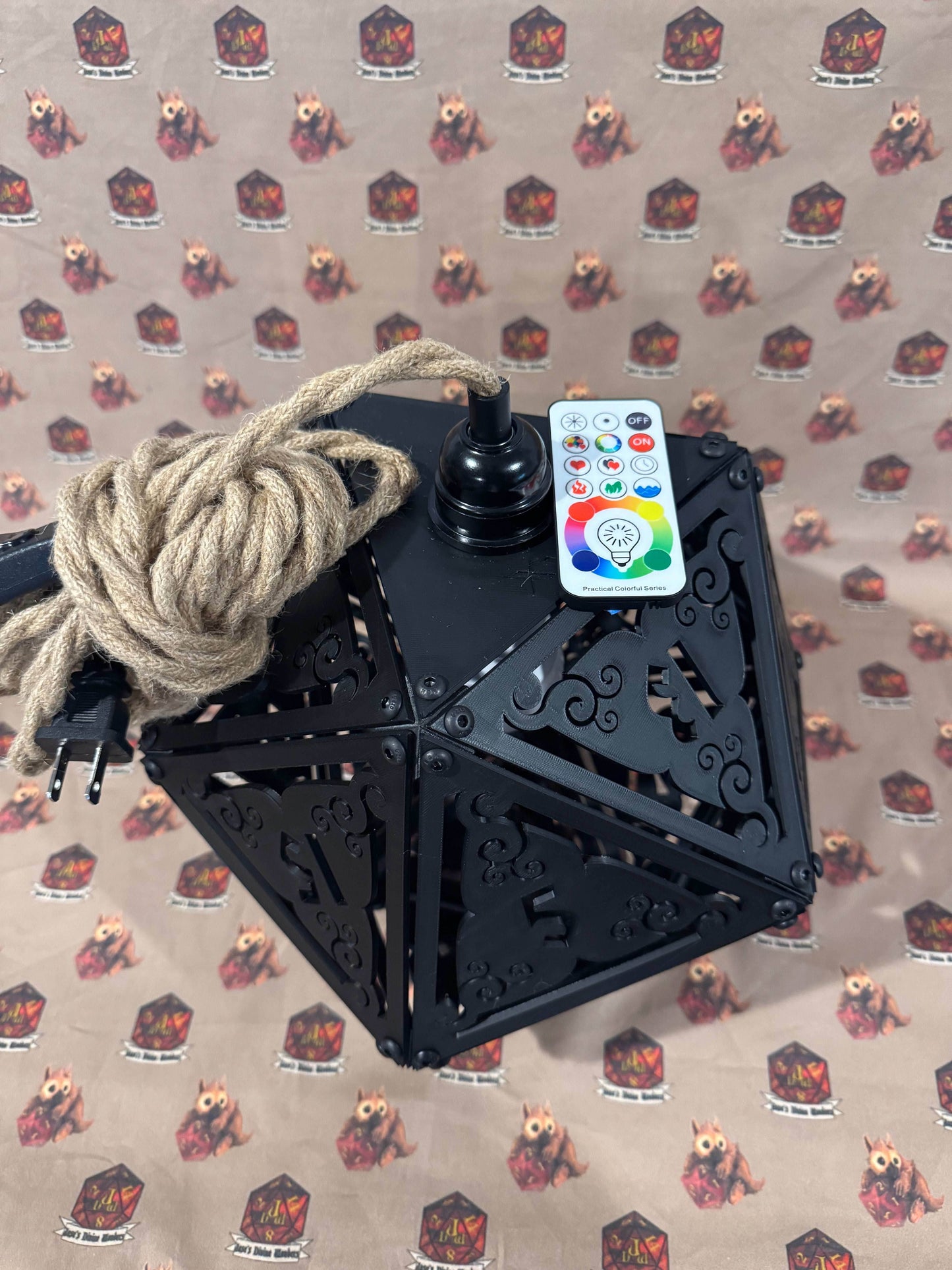 D20 Hanging Lamp - White / RGBW / Without