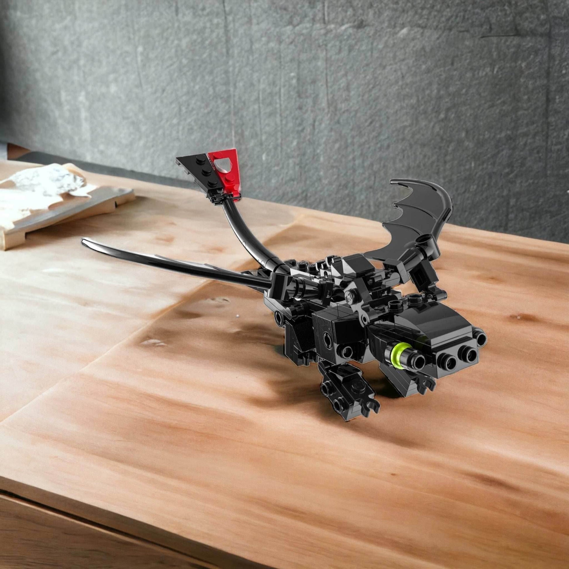 Night Dragon - Custom MOC made using LEGO parts - 