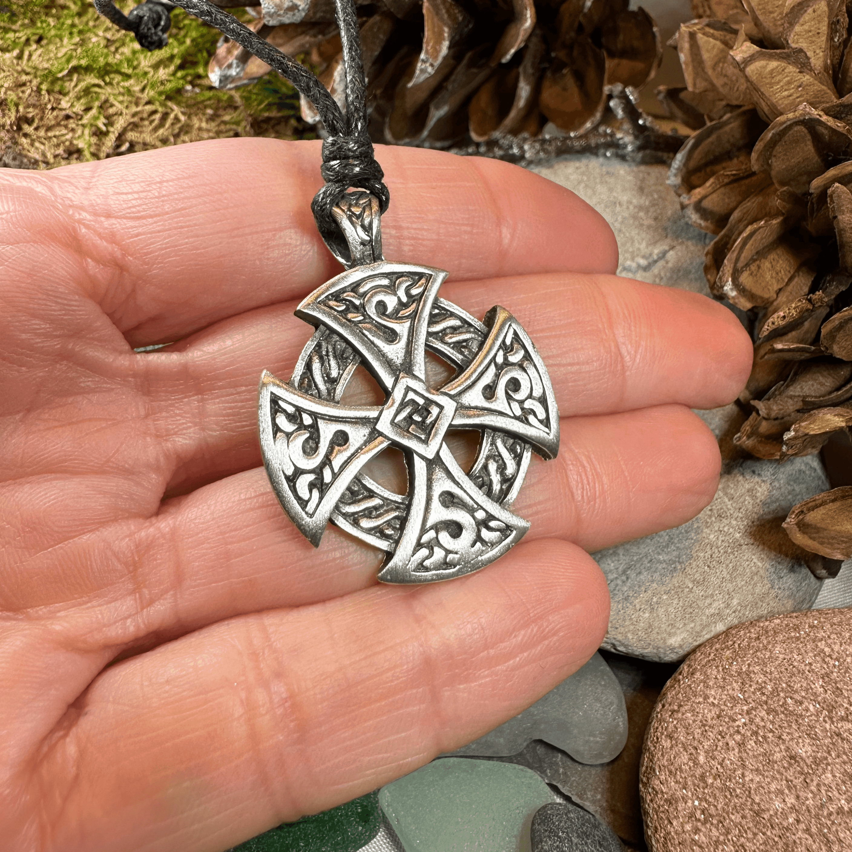Destiny Celtic Cross Necklace - 