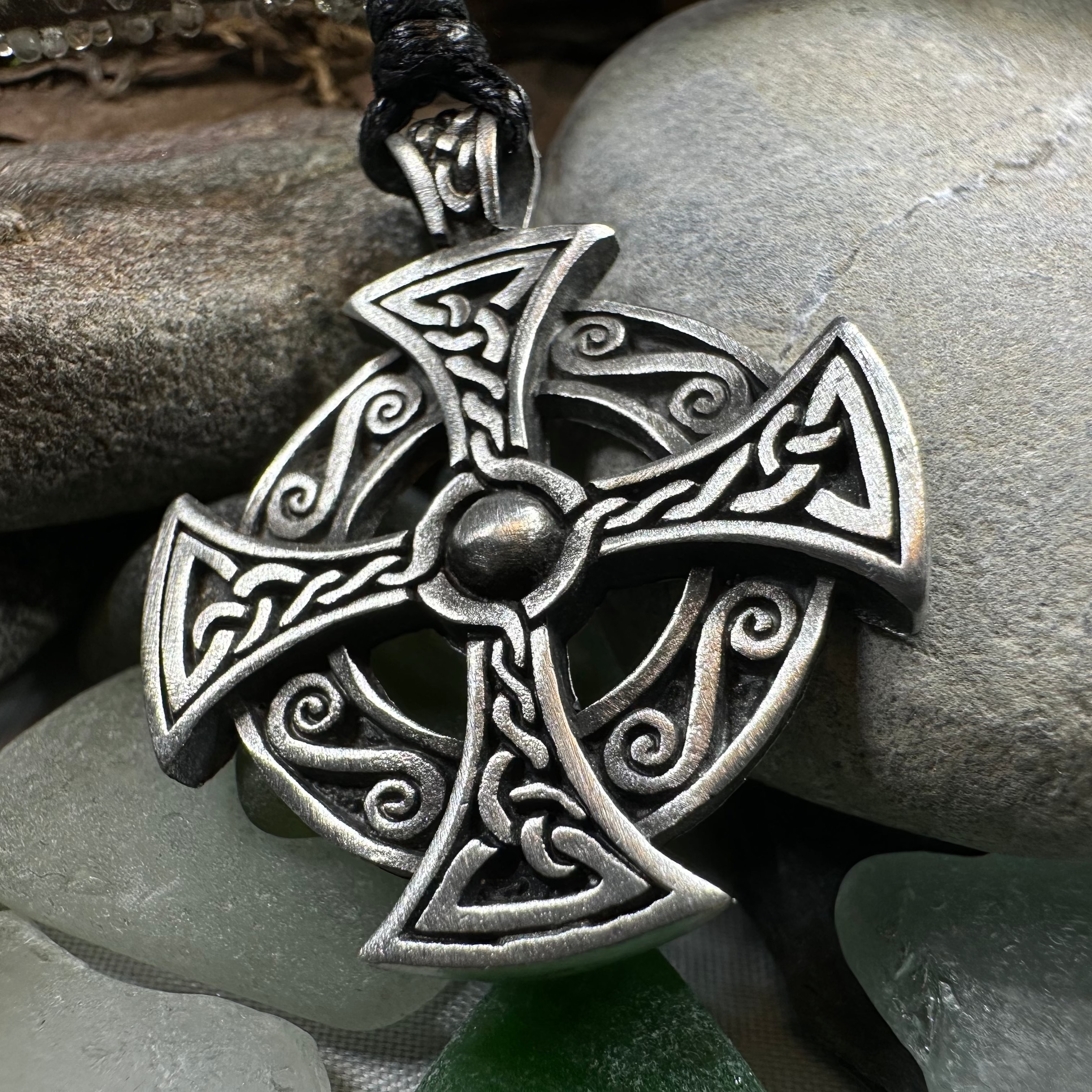 Honor Celtic Cross Necklace