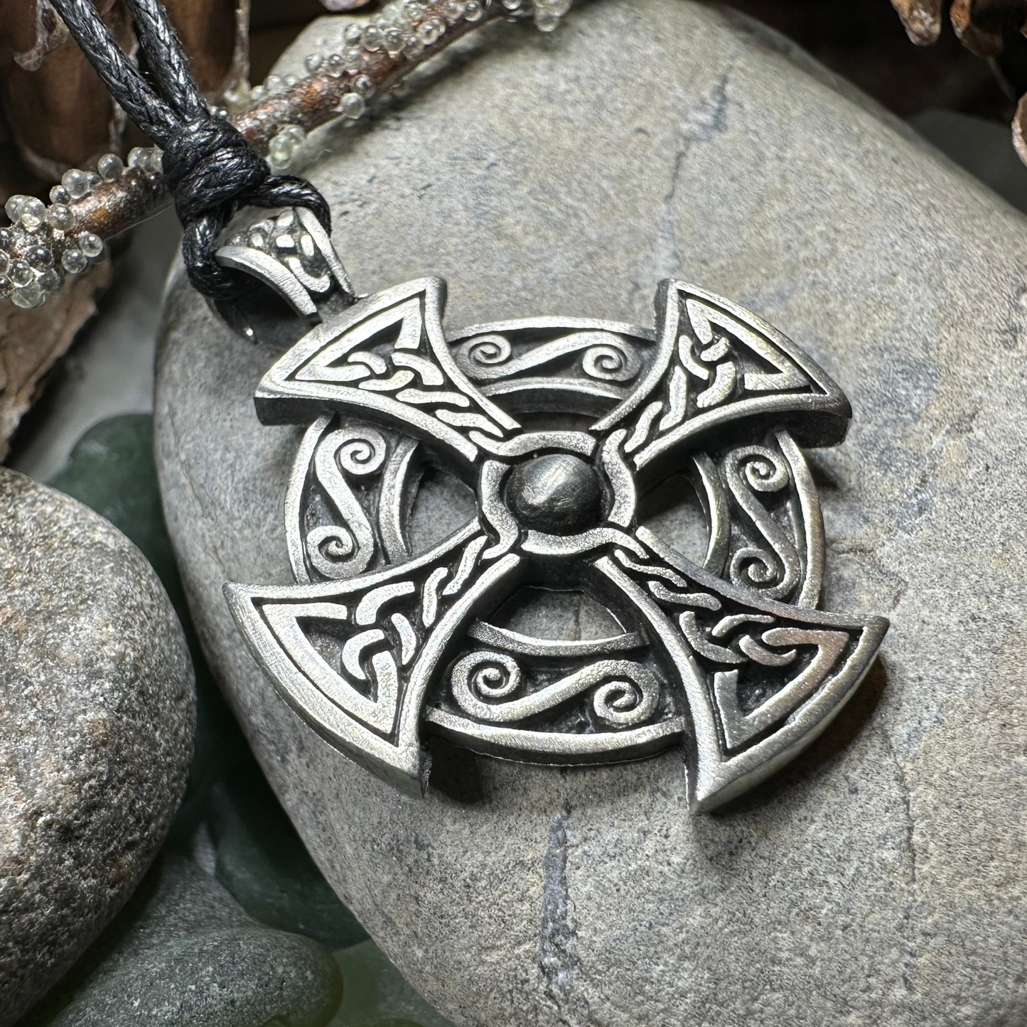 Honor Celtic Cross Necklace