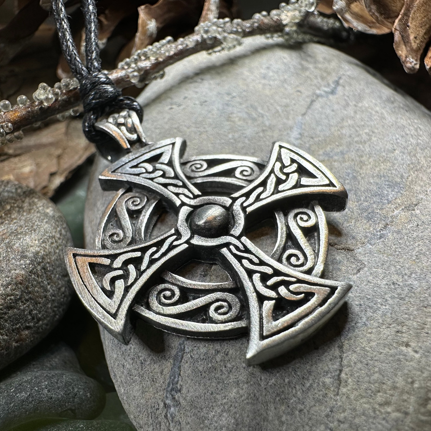 Honor Celtic Cross Necklace