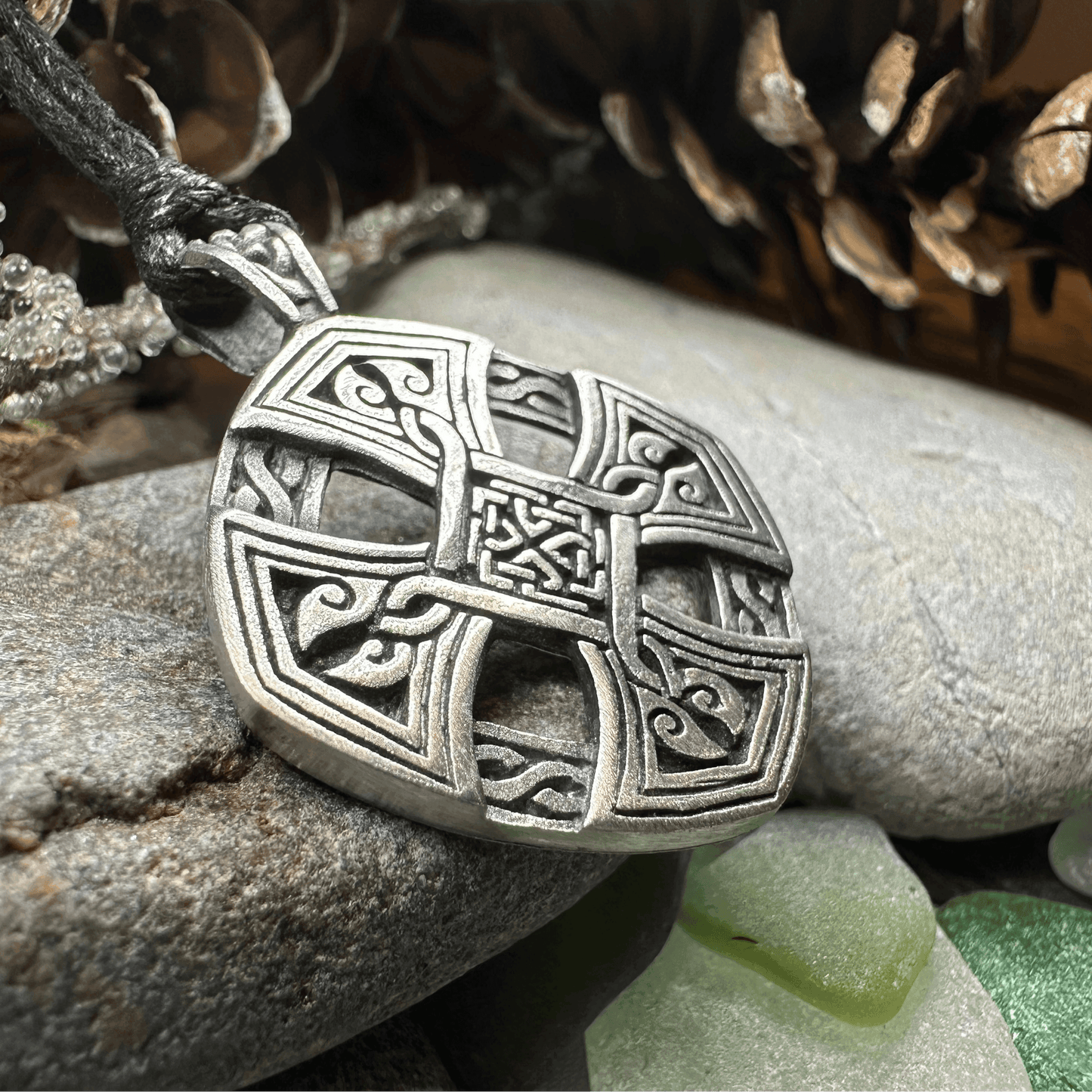Eternity Celtic Cross Necklace - 