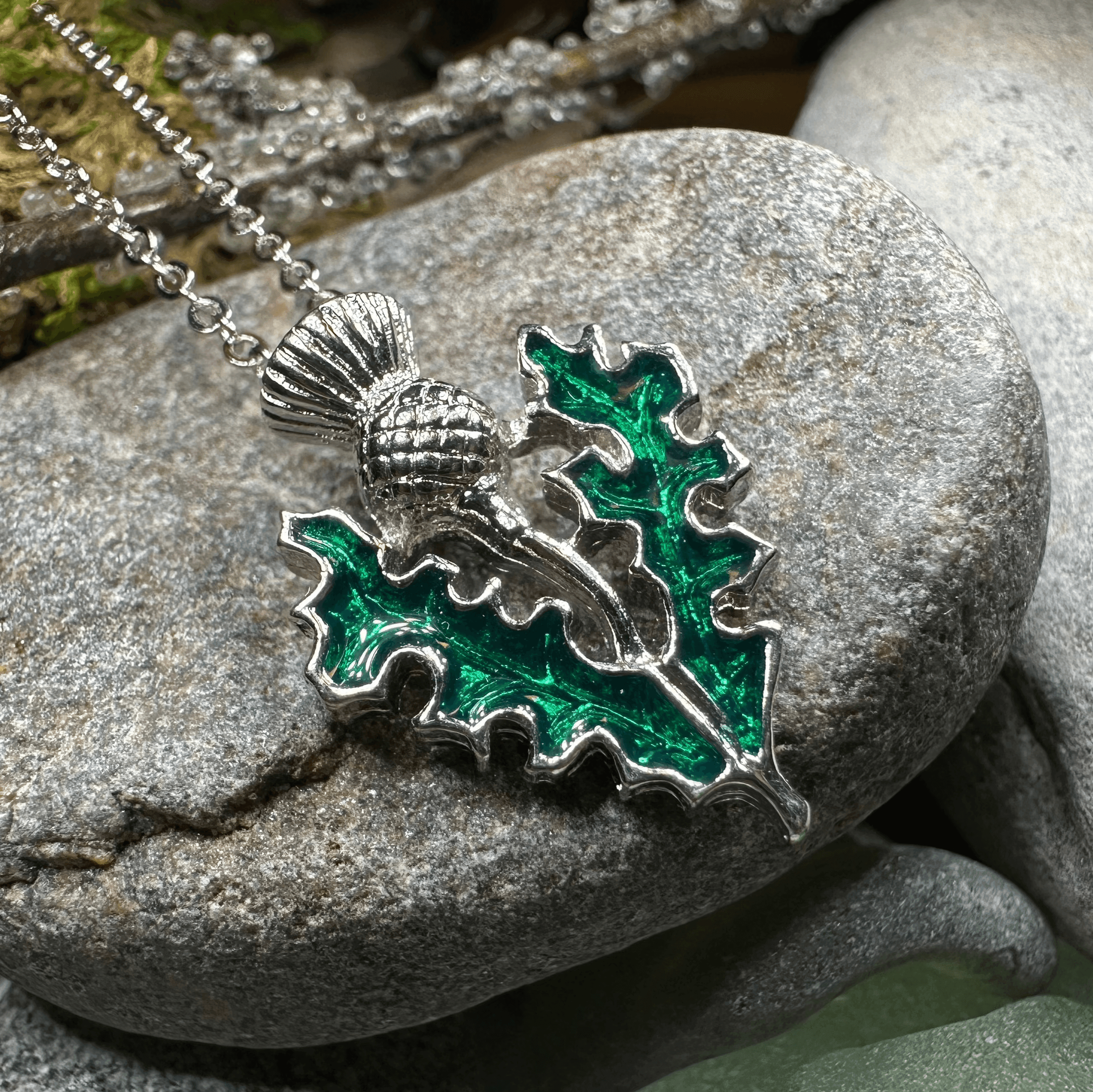 Annis Thistle Necklace - 