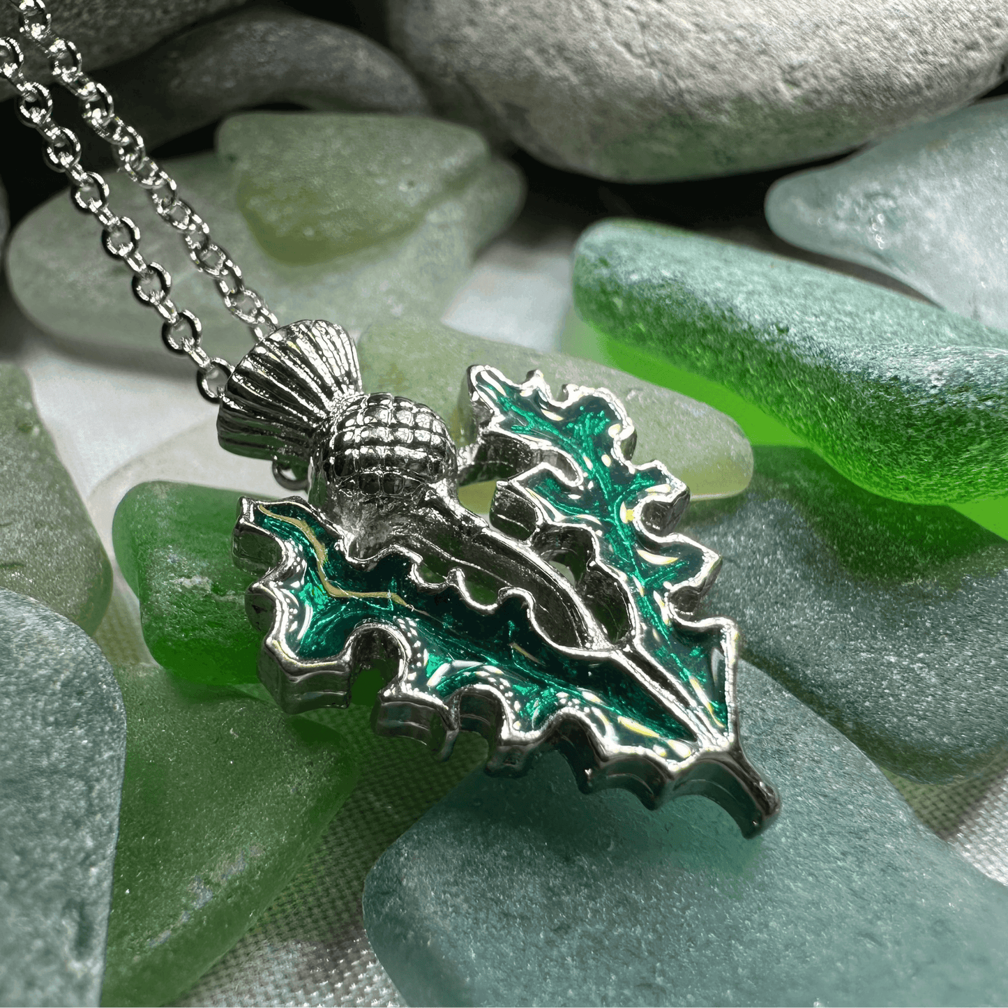 Annis Thistle Necklace - 