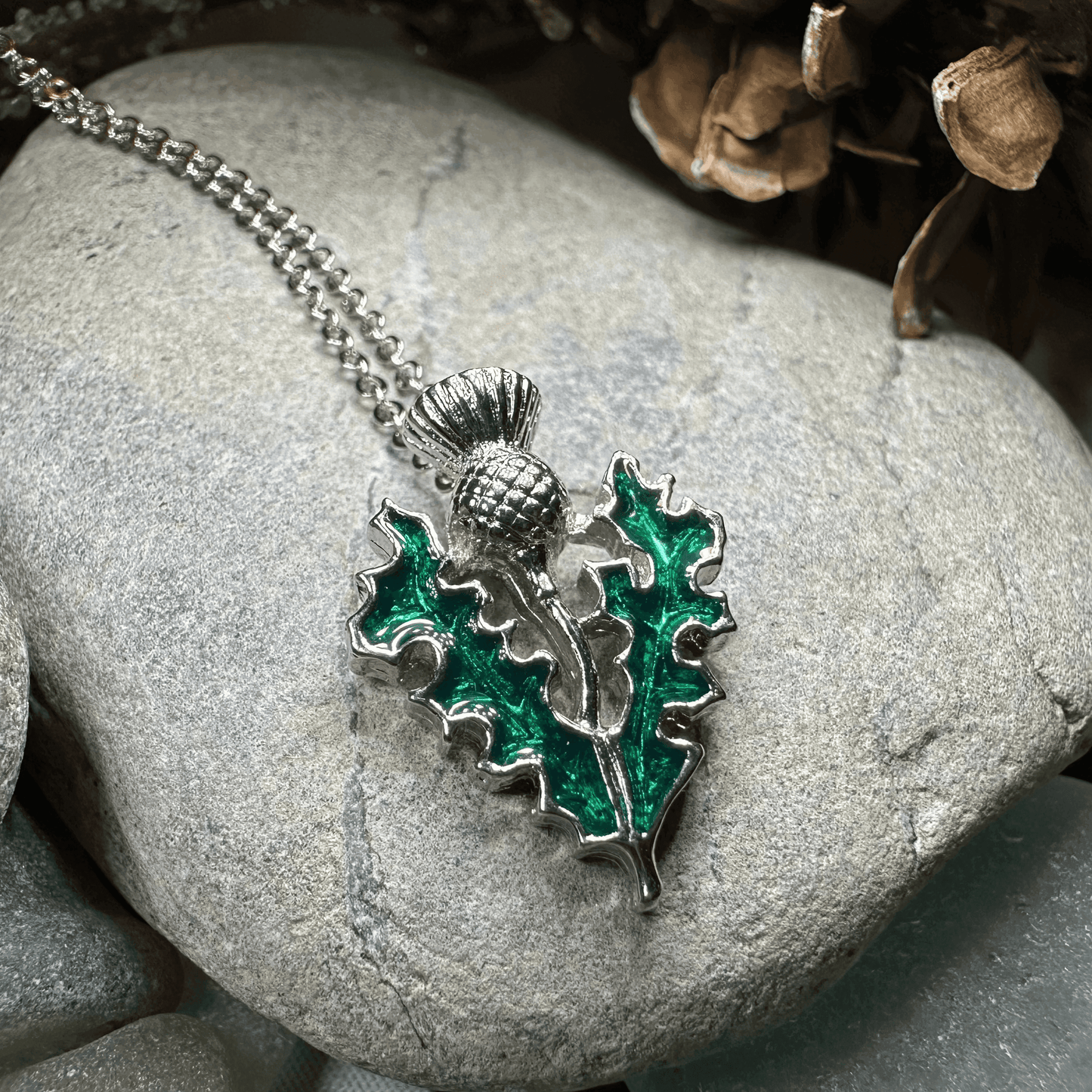 Annis Thistle Necklace - 