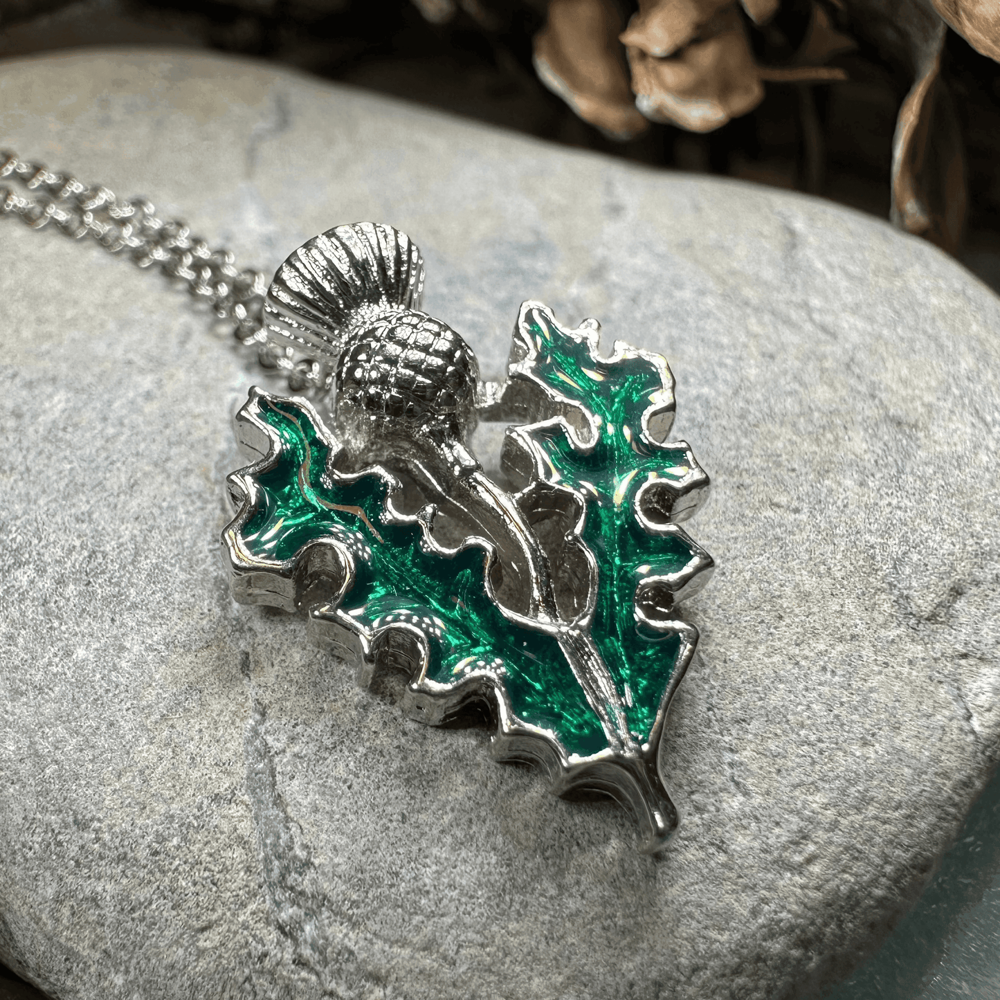 Annis Thistle Necklace - 