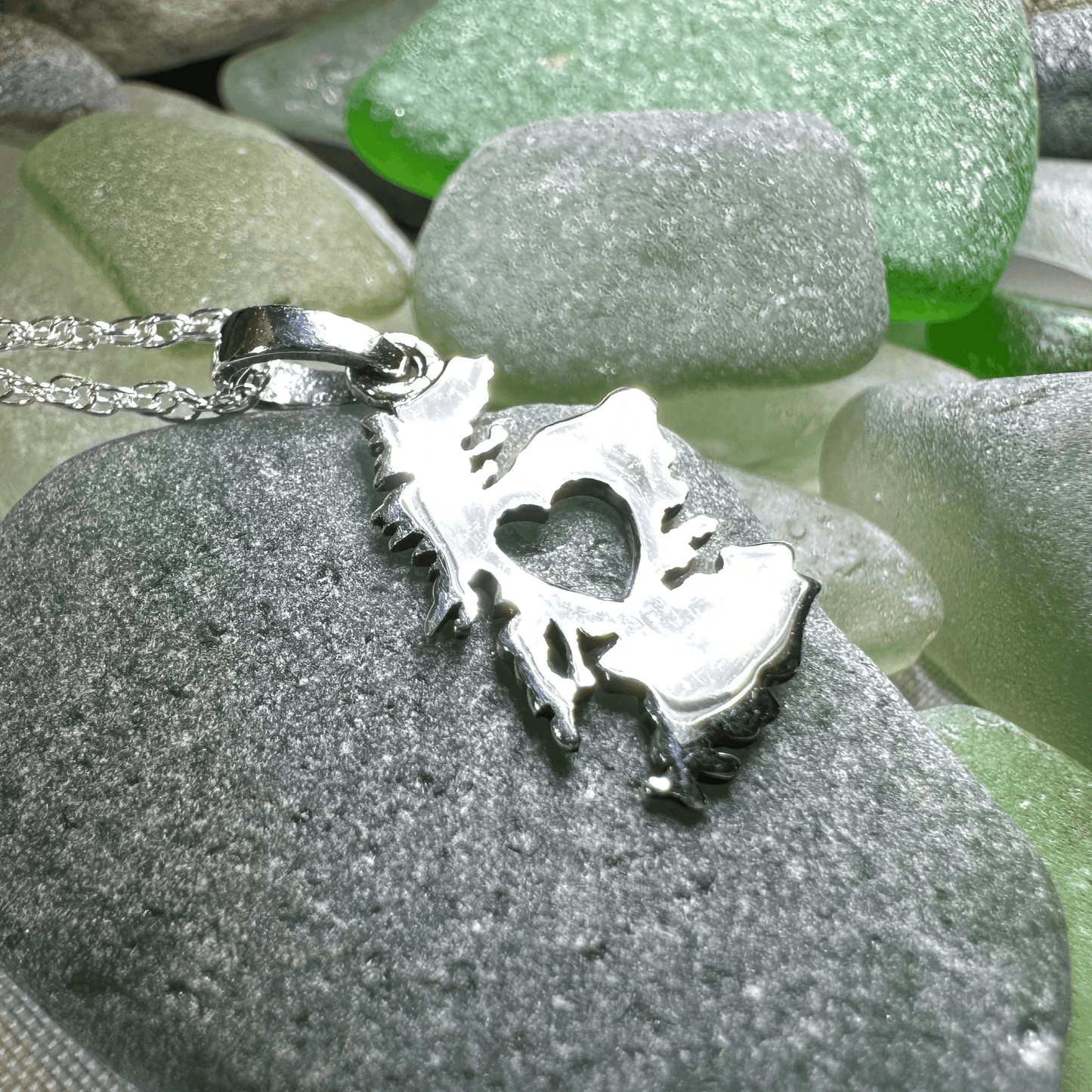 Scotland Map Necklace - 