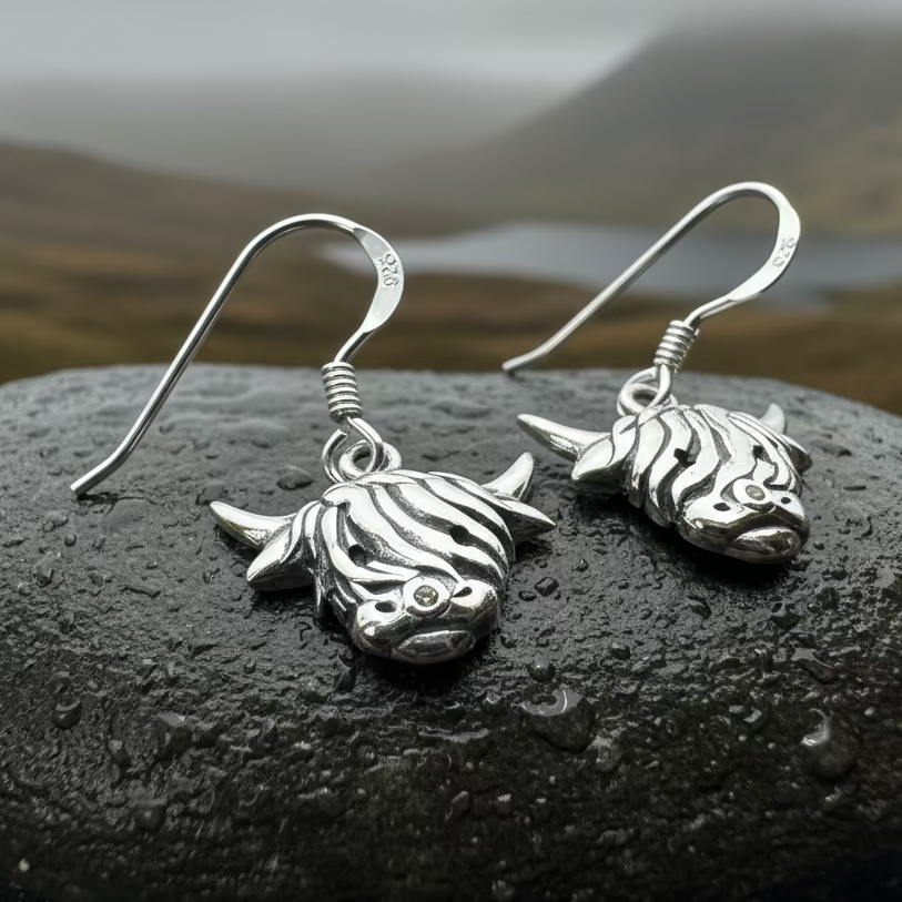 Kinross Highland Cow Earrings
