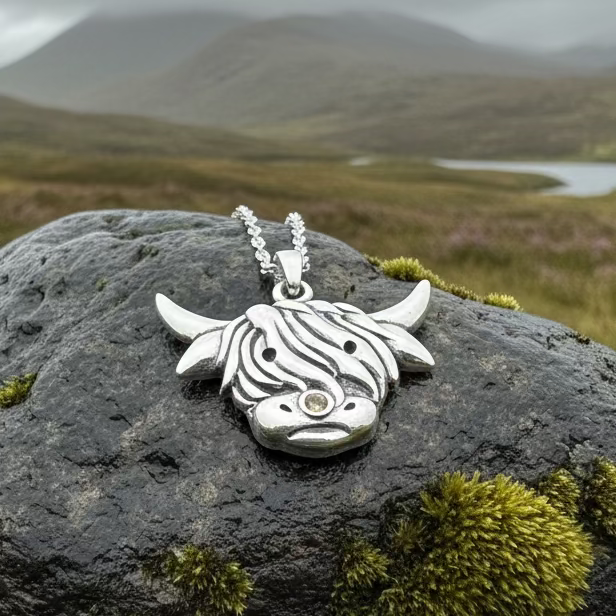 Kinross Highland Cow Necklace