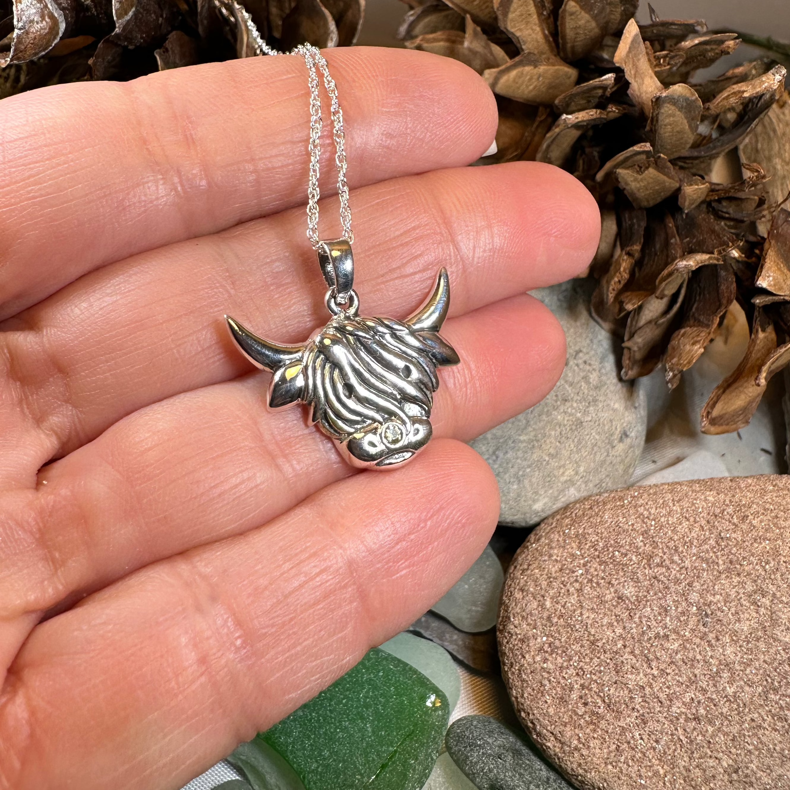 Kinross Highland Cow Necklace