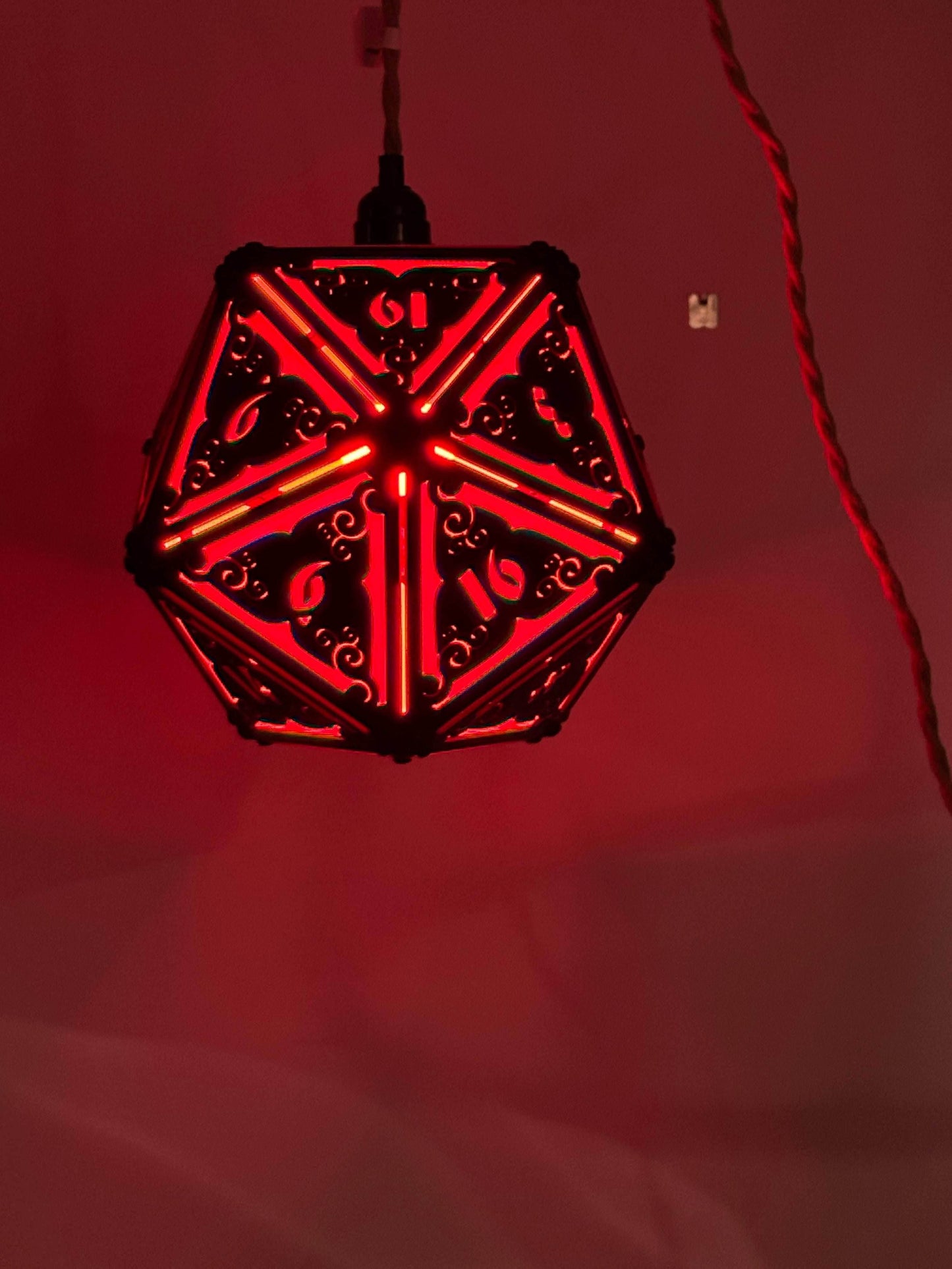 D20 Hanging Lamp - White / RGBW / Without