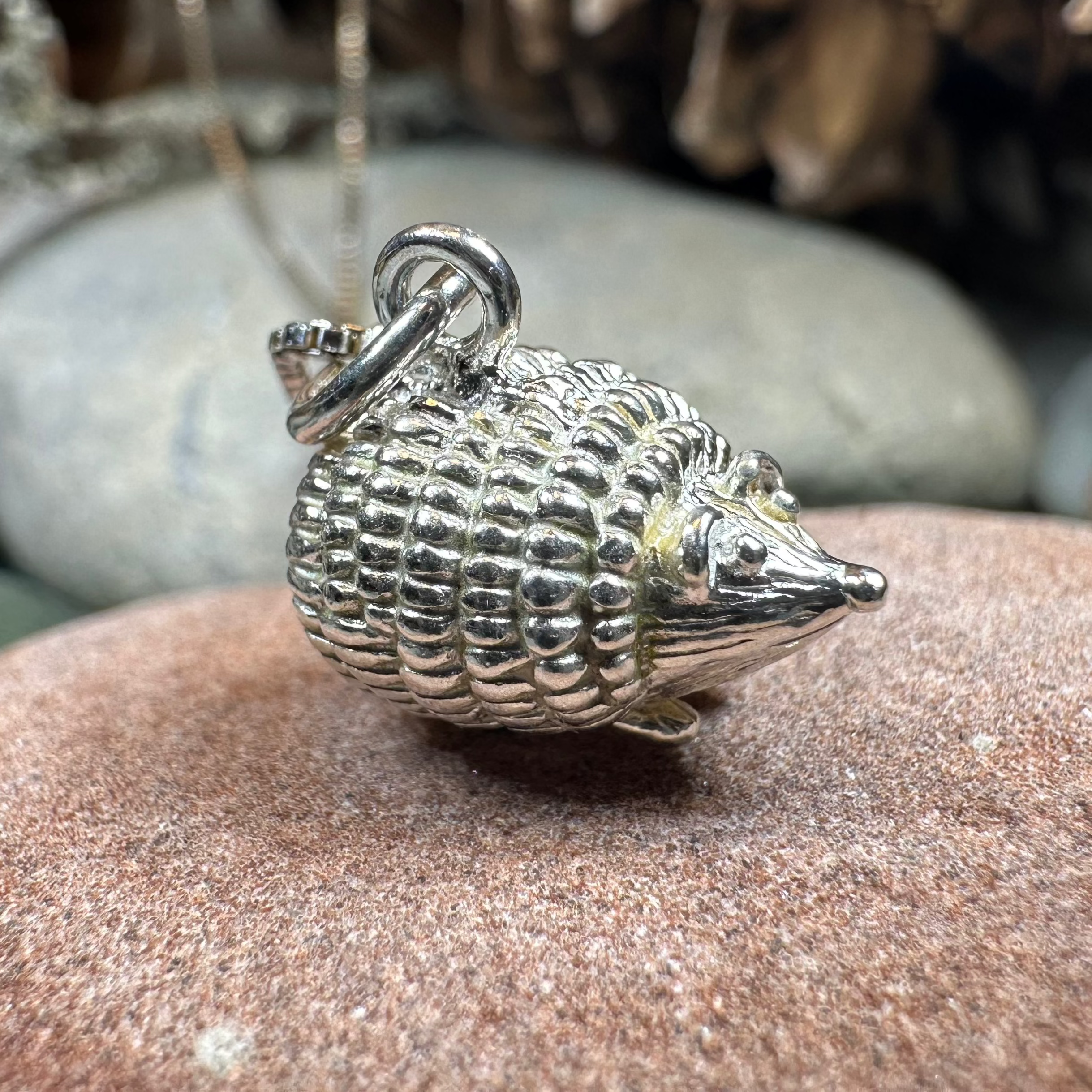 Adorable Little Hedgehog Necklace