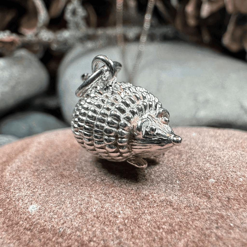 Adorable Little Hedgehog Necklace - 