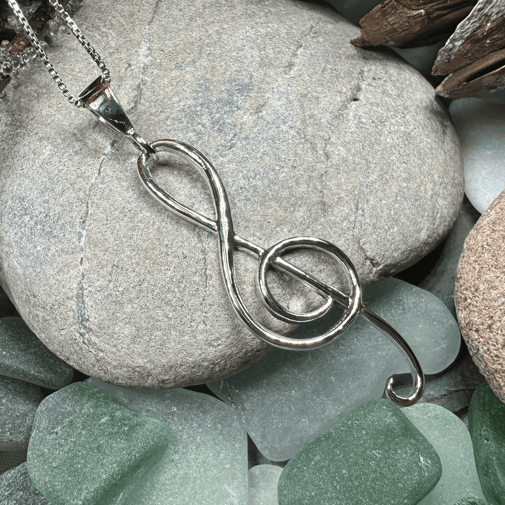 Music Note Artisan Necklace - 